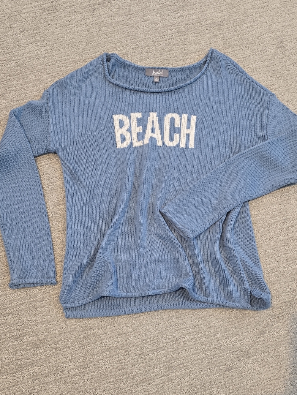 NWOT Marled BEACH sweater